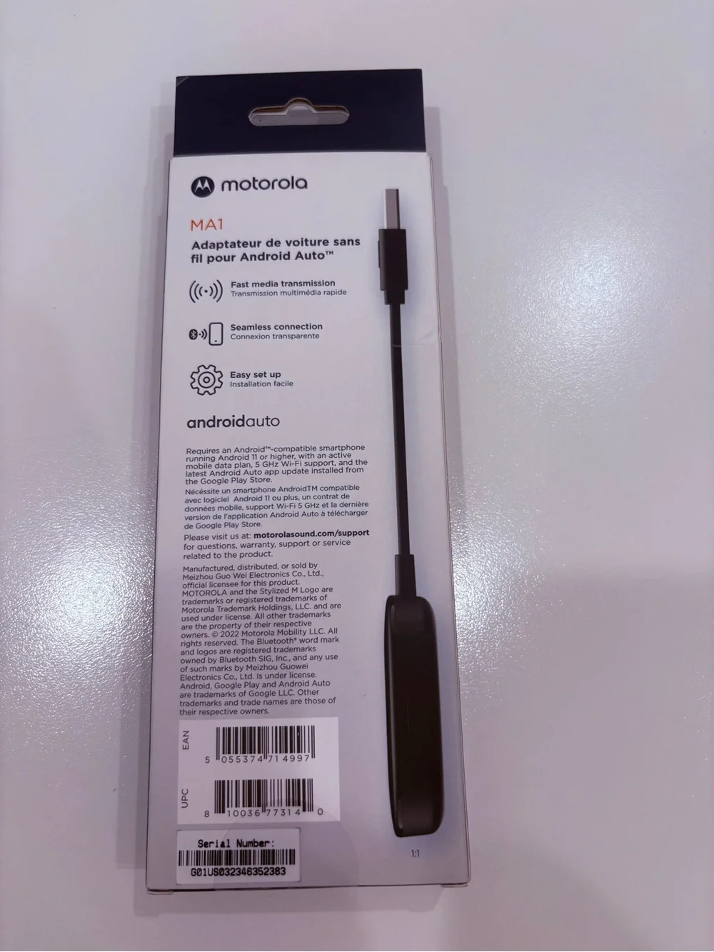 Motorola wireless android